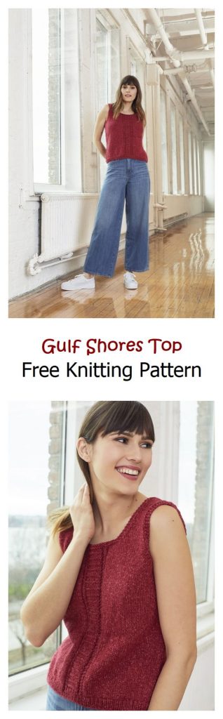 Gulf Shores Top Free Knitting Pattern