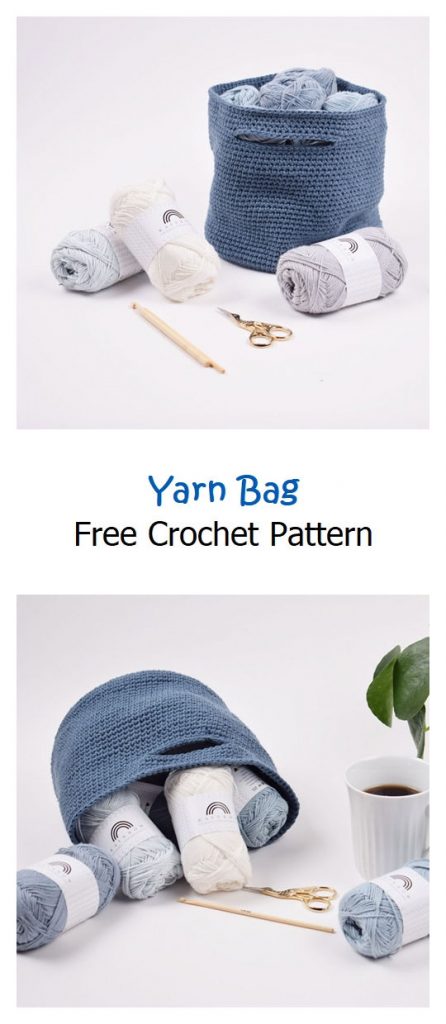 Yarn Bag Free Crochet Pattern