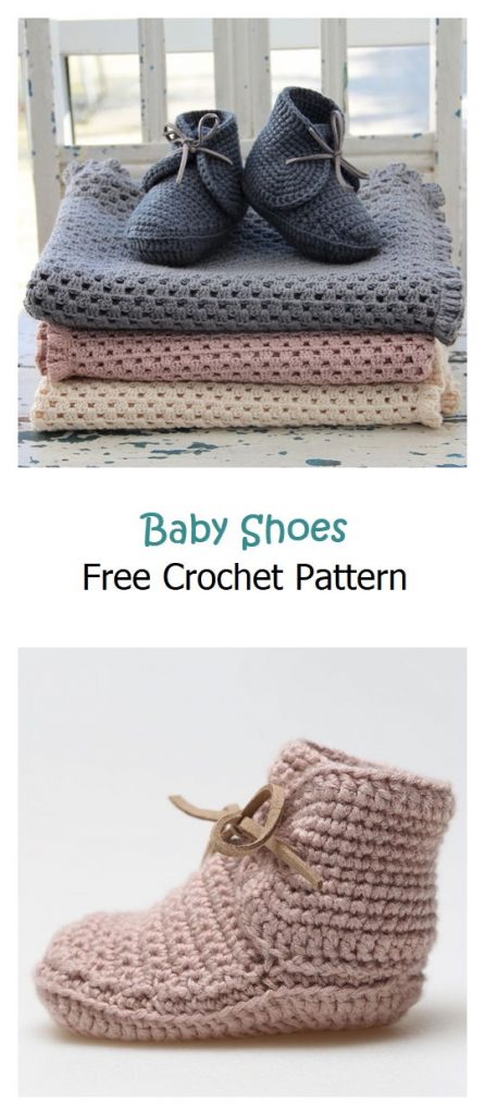 Baby Shoes Free Crochet Pattern