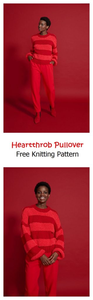 Heartthrob Pullover Free Knitting Pattern