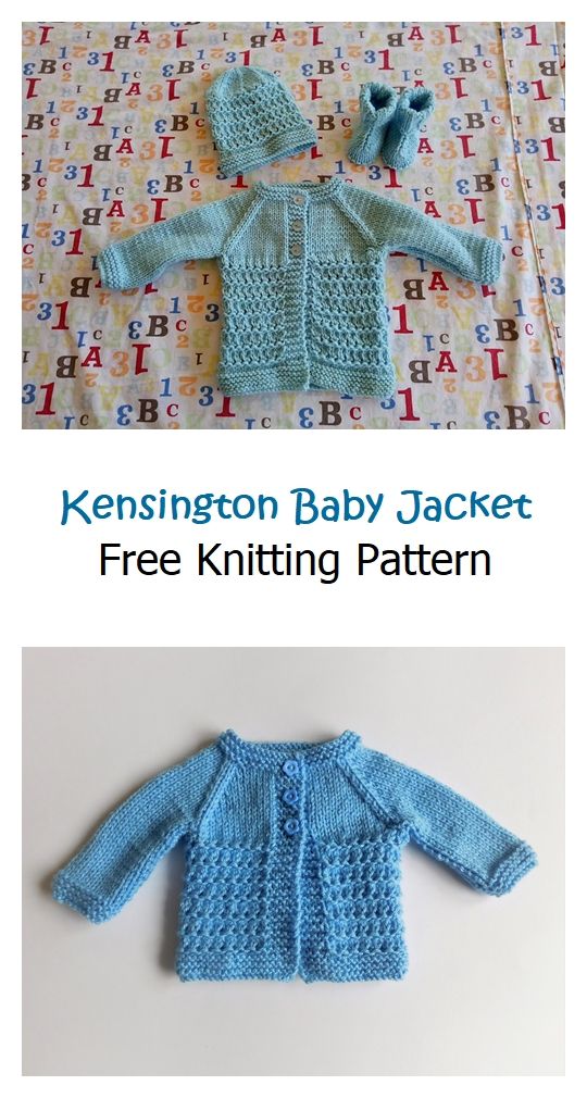 Kensington Baby Jacket Free Knitting Pattern