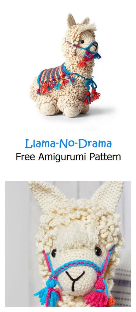 Llama-No-Drama Free Amigurumi Pattern