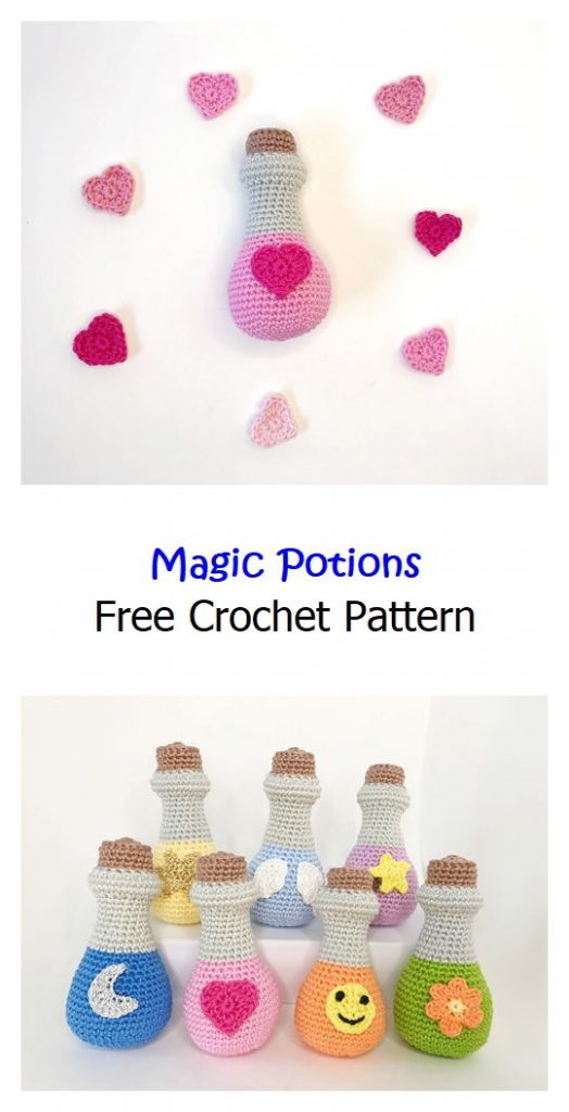Magic Potions Free Amigurumi Pattern