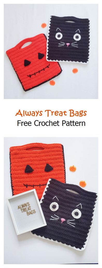 Always Treat Bags Free Crochet Pattern