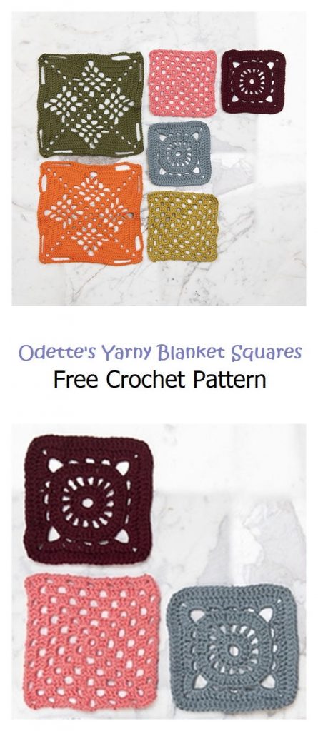 Odette’s Yarny Blanket Squares Pattern