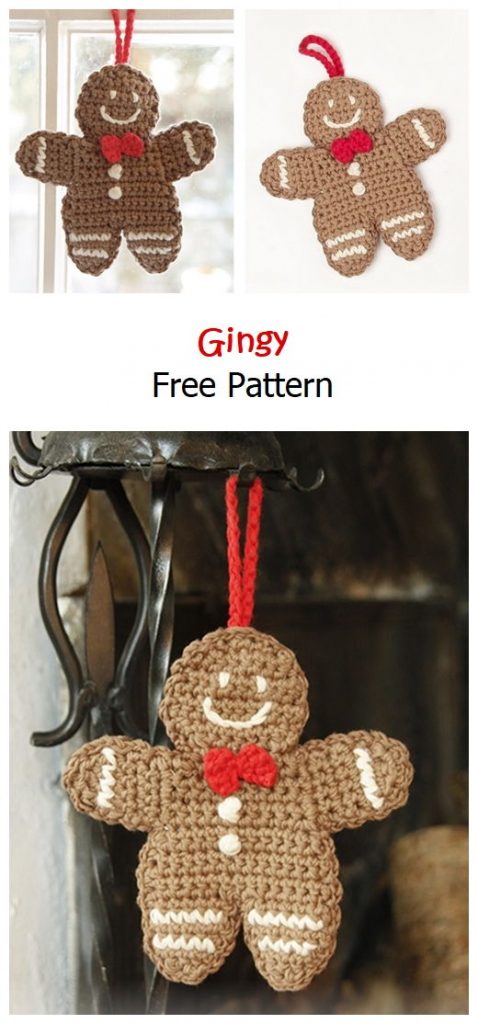 Gingy Free Crochet Pattern