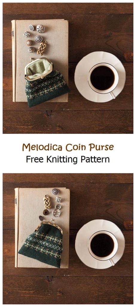 Melodica Coin Purse Free Knitting Pattern