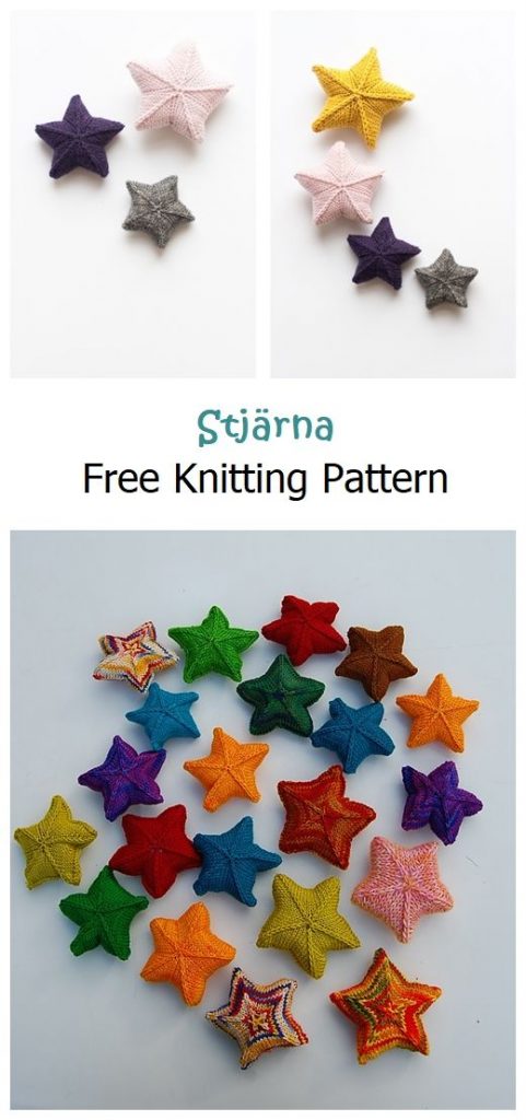 Stjärna Free Knitting Pattern