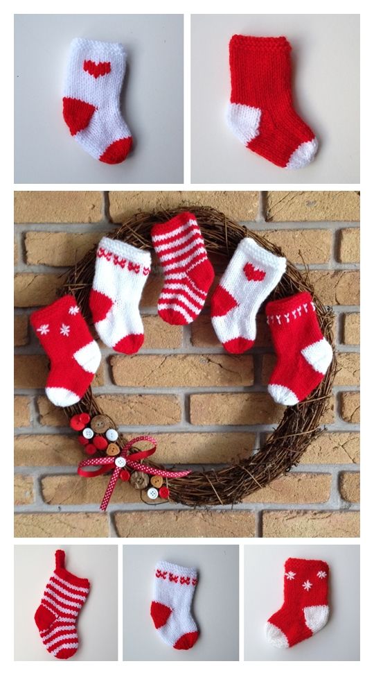 Little Christmas Stocking Free Knitting Pattern