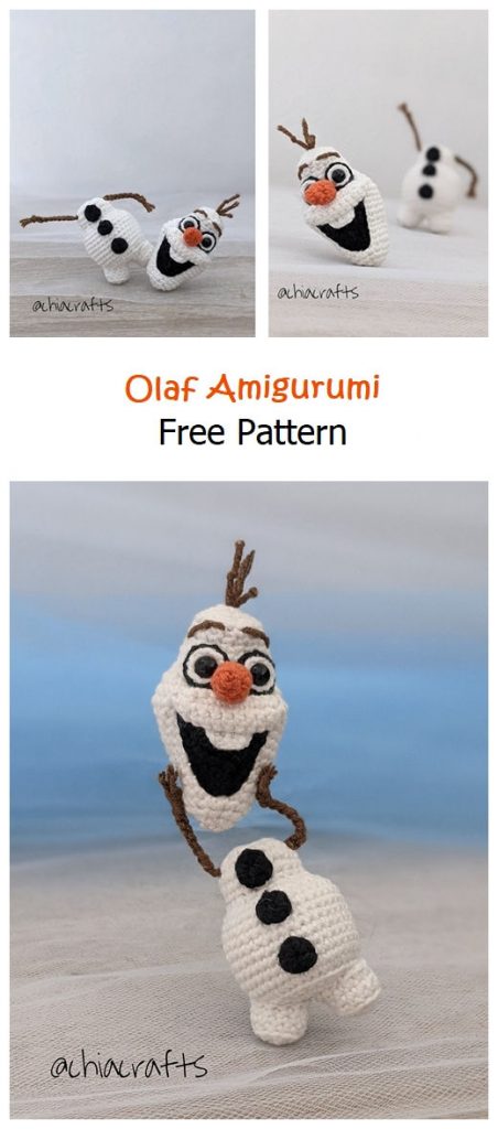 Olaf Free Amigurumi Pattern