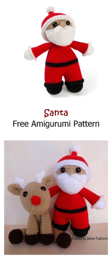 Santa Free Amigurumi Pattern