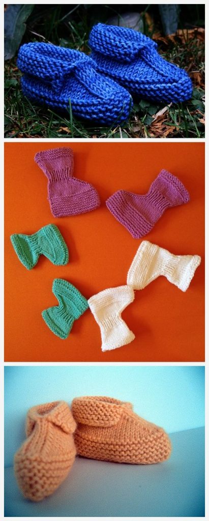Bosnian Booties Free Knitting Pattern