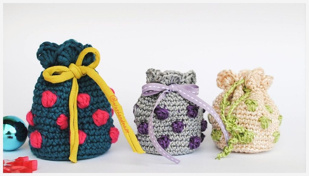 Bobble Candy Pouch Free Crochet Pattern – Knitting Projects