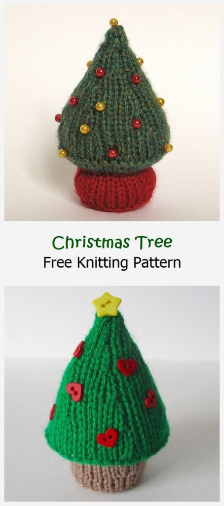Christmas Tree Free Knitting Pattern