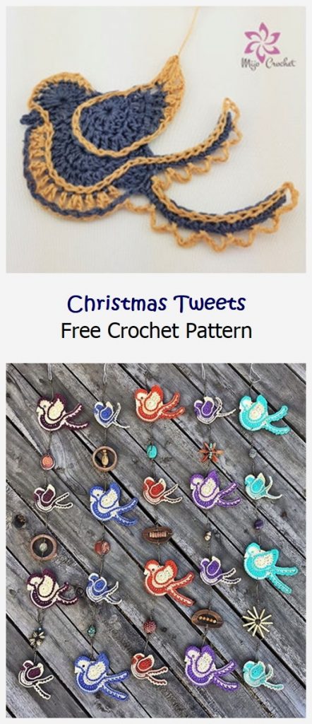 Christmas Tweets Free Crochet Pattern