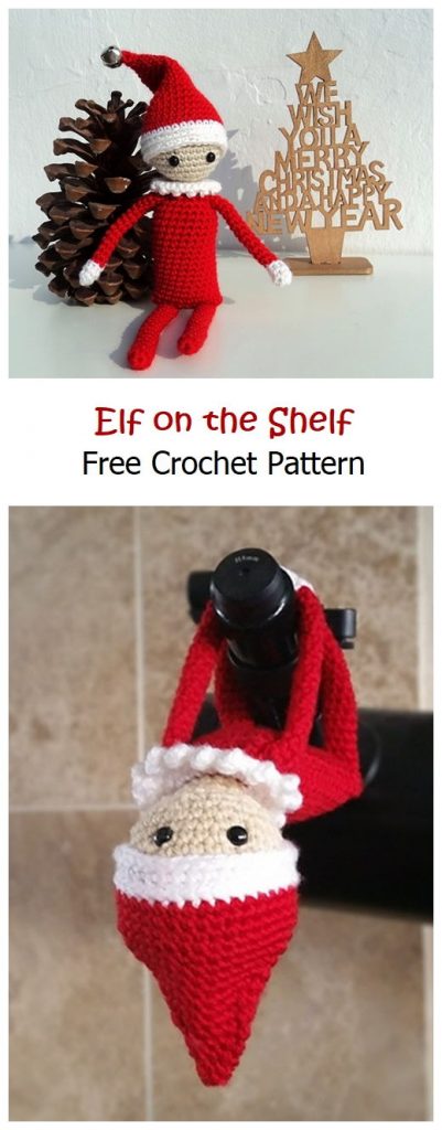 Elf on the Shelf Free Crochet Pattern