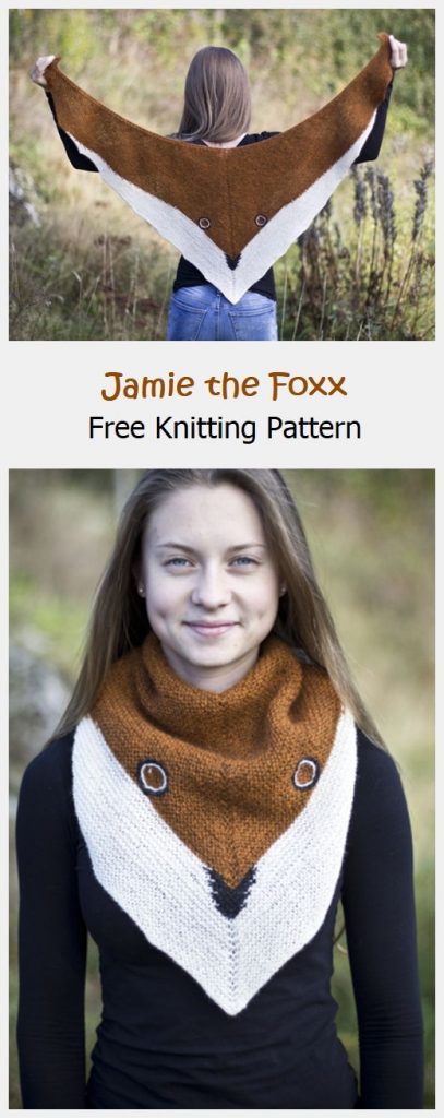 Jamie the Foxx Free Knitting Pattern
