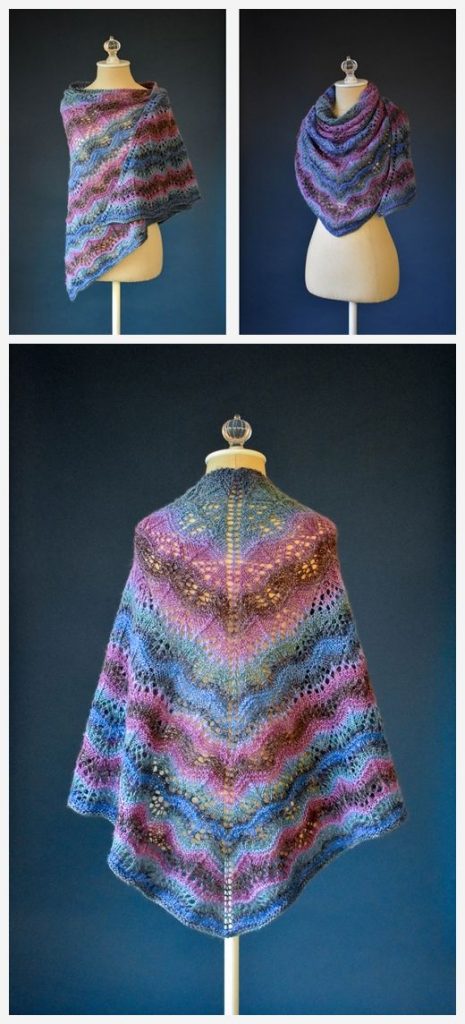 Juniper Berry Shawl Free Knitting Pattern