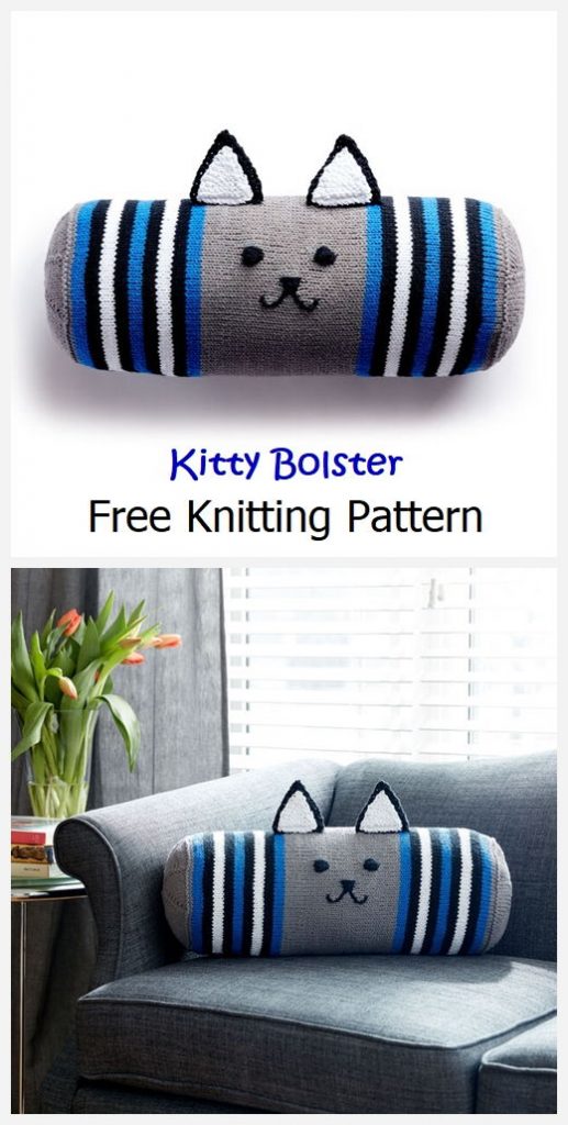 Kitty Bolster Free Knitting Pattern