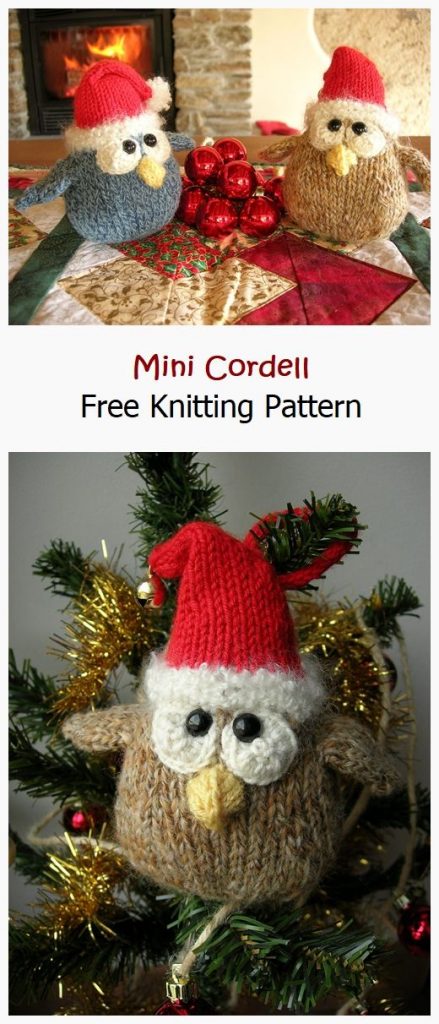 Mini Cordell Free Knitting Pattern