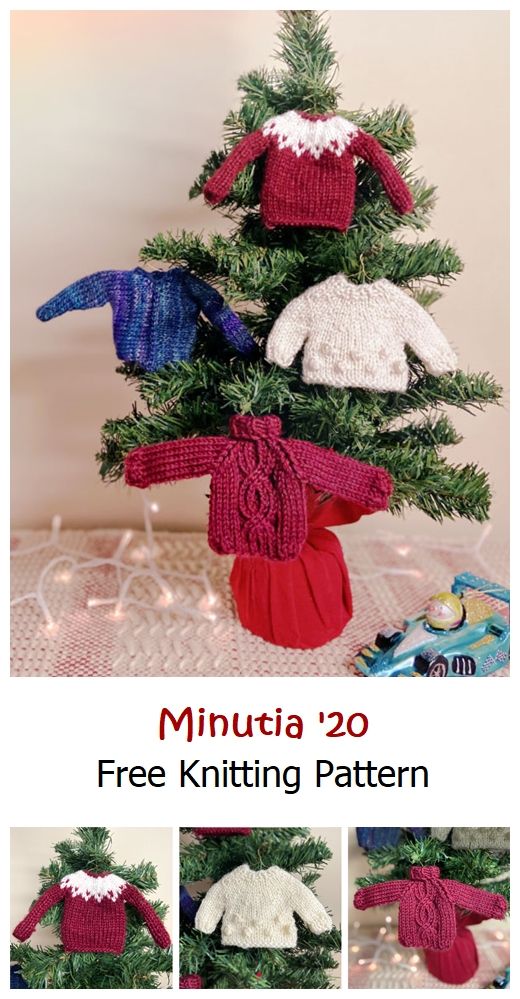 Minutia ’20 Free Knitting Pattern
