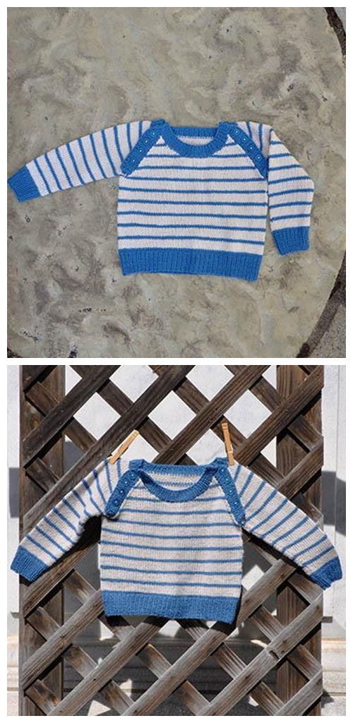 Skipper Sweater Free Knitting Pattern