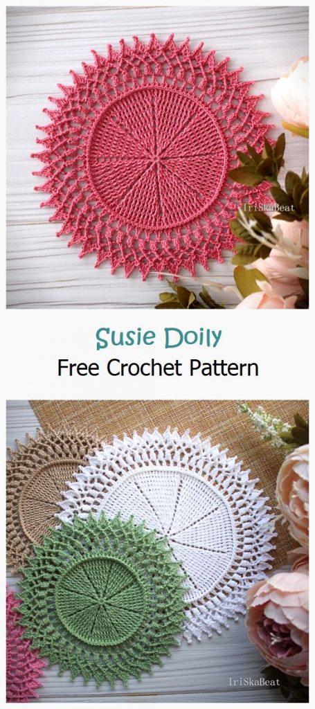 Susie Doily Free Crochet Pattern