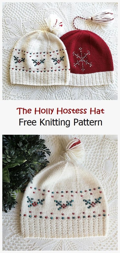The Holly Hostess Hat Free Pattern