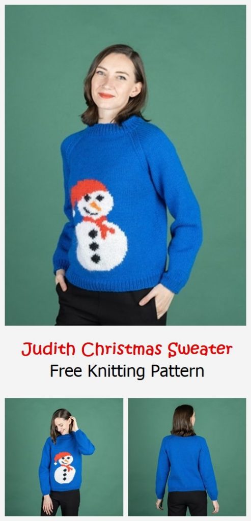 Judith Christmas Sweater Free Pattern