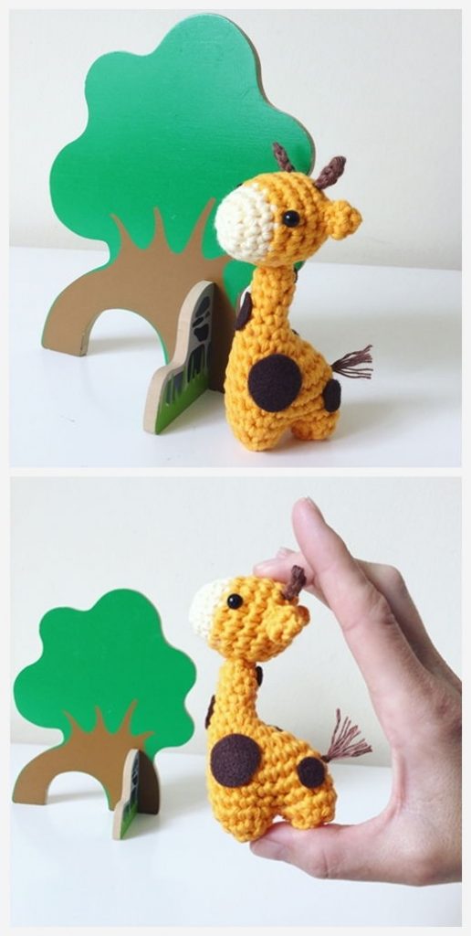 A Very Little Giraffe Free Crochet Pattern