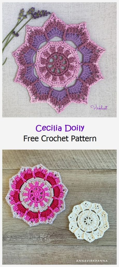Cecilia Doily Free Crochet Pattern