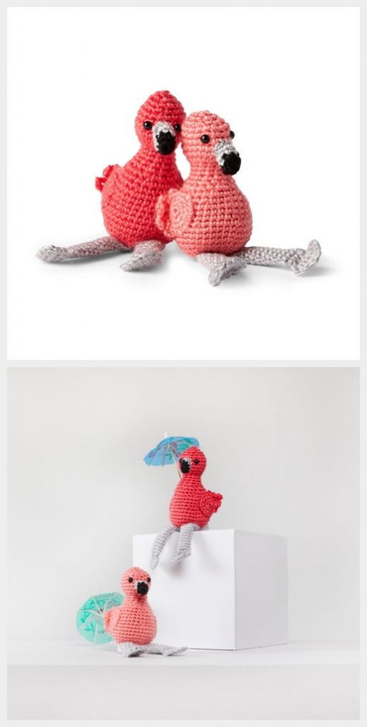 Fiona and Fred Flamingo Free Pattern