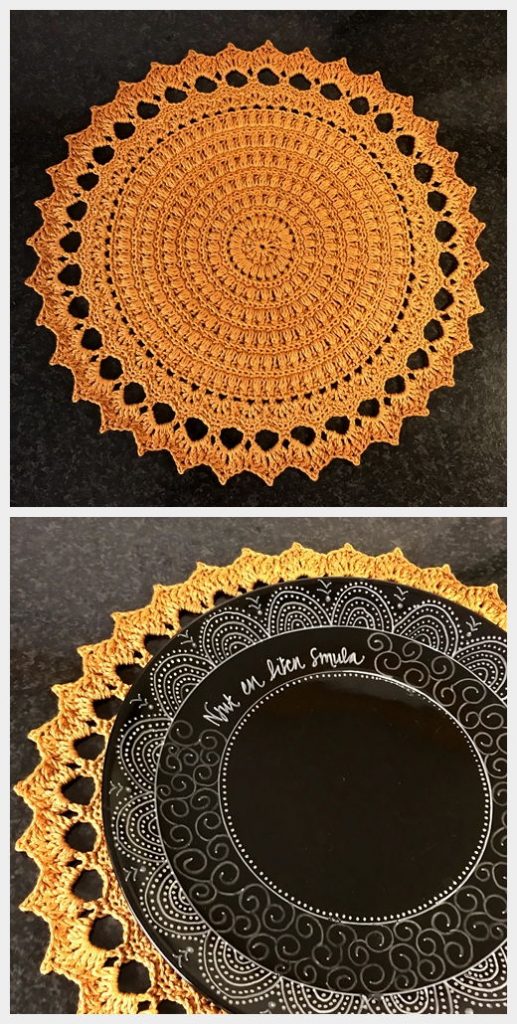 Just a Mandala Free Crochet Pattern