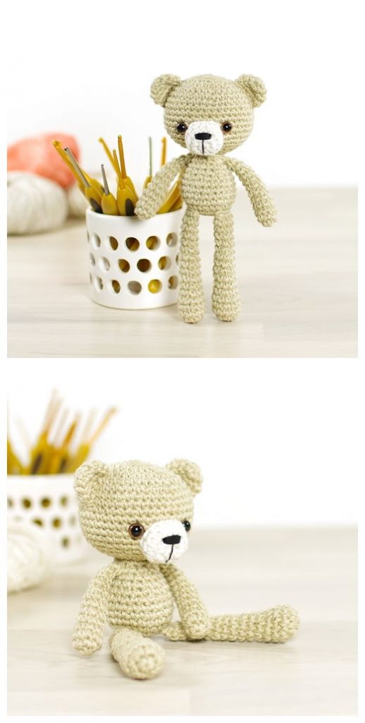 Small Teddy Bear Free Crochet Pattern