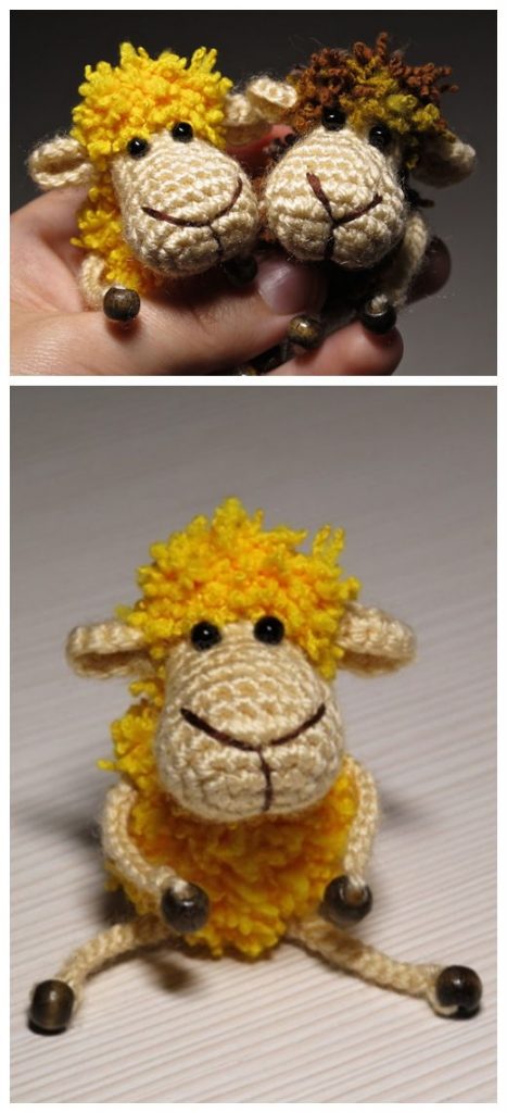 Tiny Sheep Free Crochet Pattern
