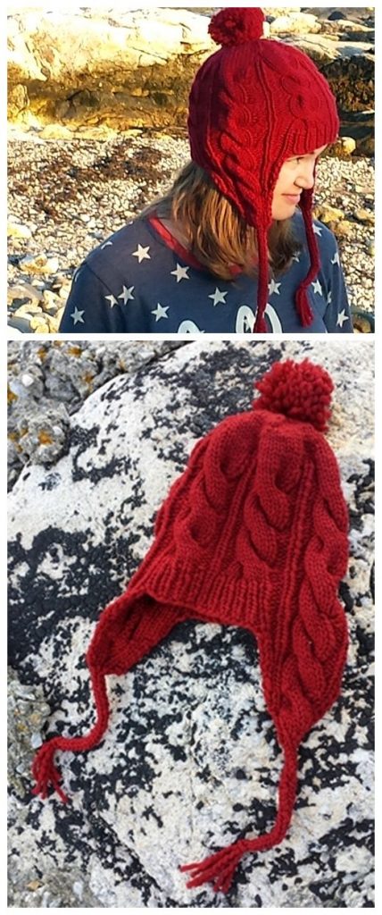 Tobnoggan Hat Free Knitting Pattern