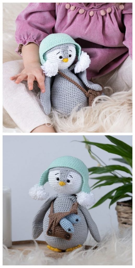 Pong the Penguin Free Crochet Pattern