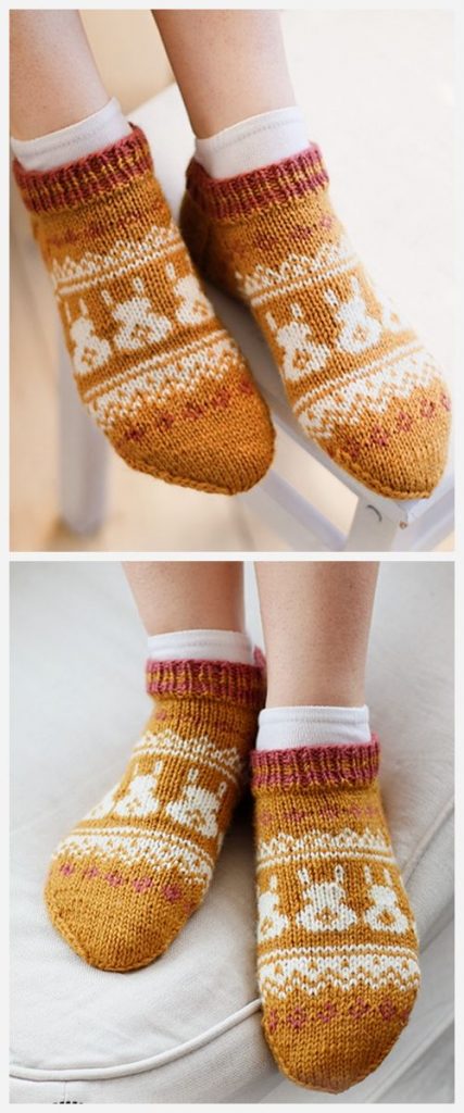Bunny Steps Free Knitting Pattern