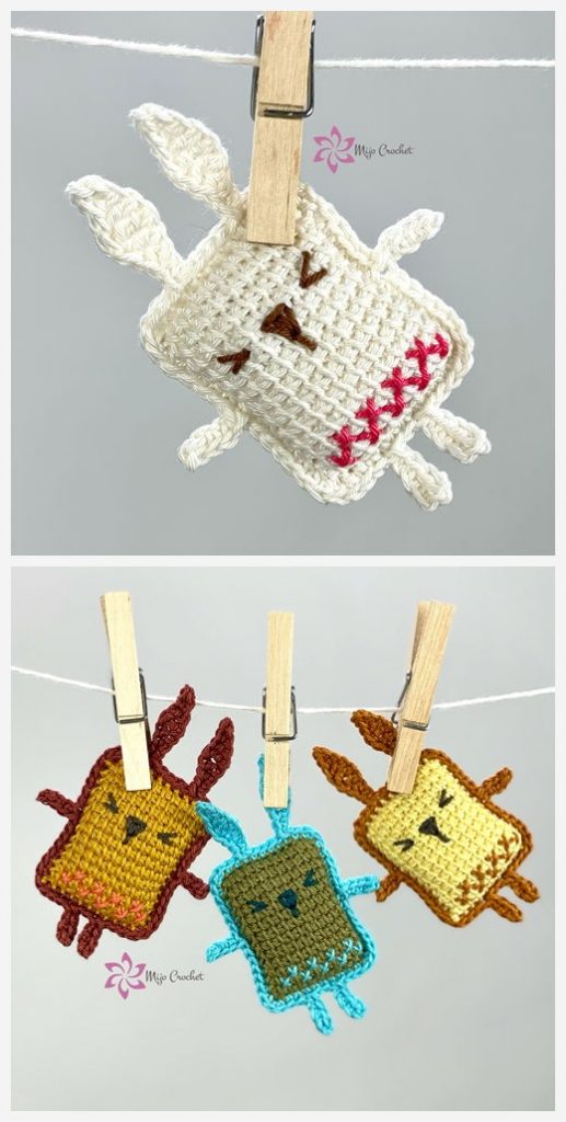 Bitsize Bunny Free Crochet Pattern