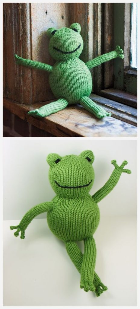 Froggy Free Knitting Pattern