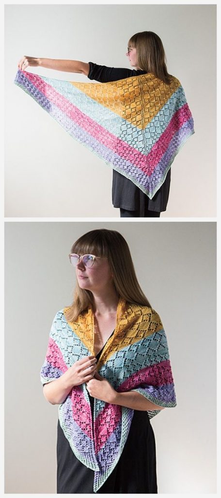 Kaieteur Shawl Free Knitting Pattern