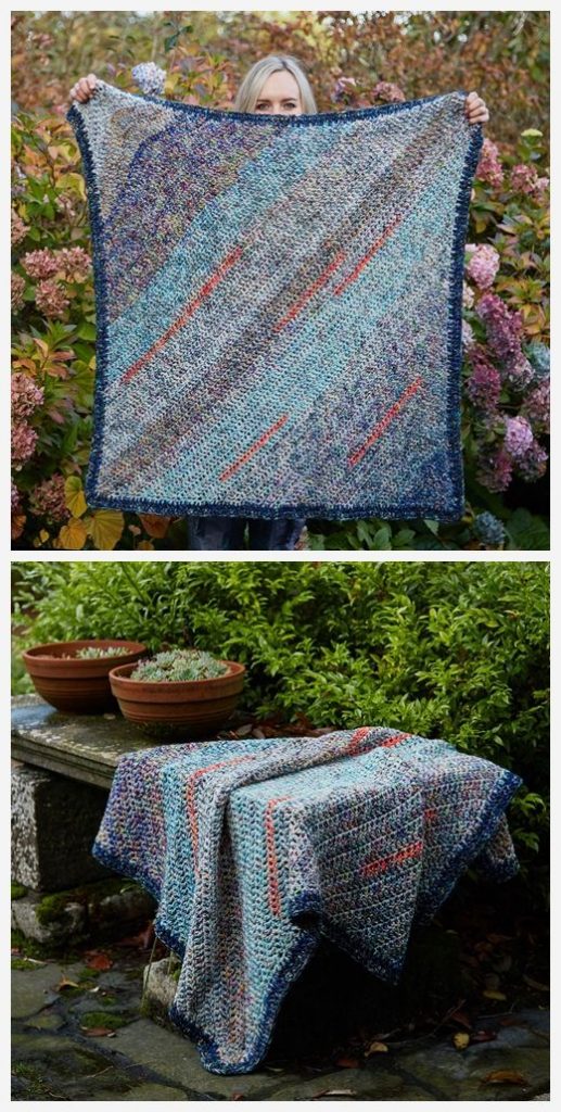 The Stashbuster Blanket Free Crochet Pattern