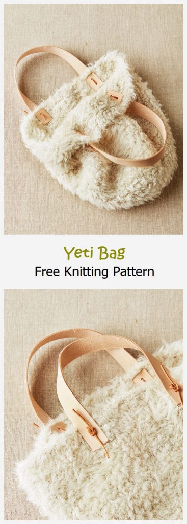 Yeti Bag Free Knitting Pattern