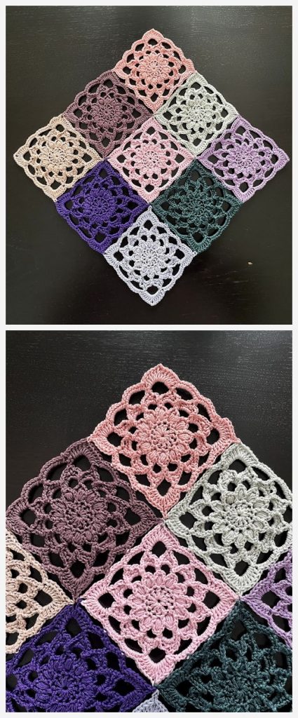 One Mini Square Free Crochet Pattern
