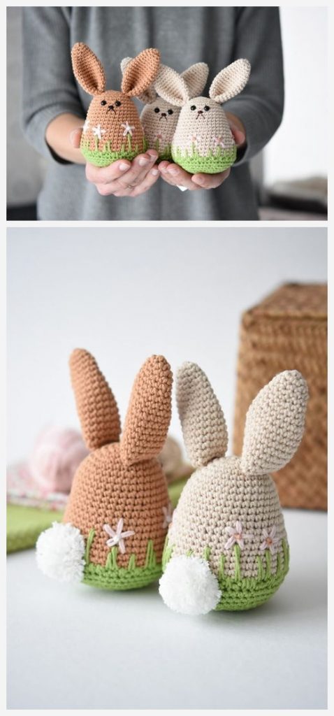 Spring Bunny Free Crochet Pattern
