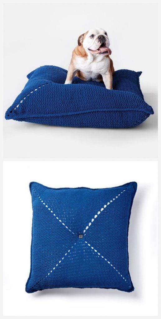 Easy Pet Bed Free Crochet Pattern