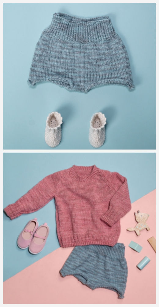 Baby Shorties Free Knitting Pattern