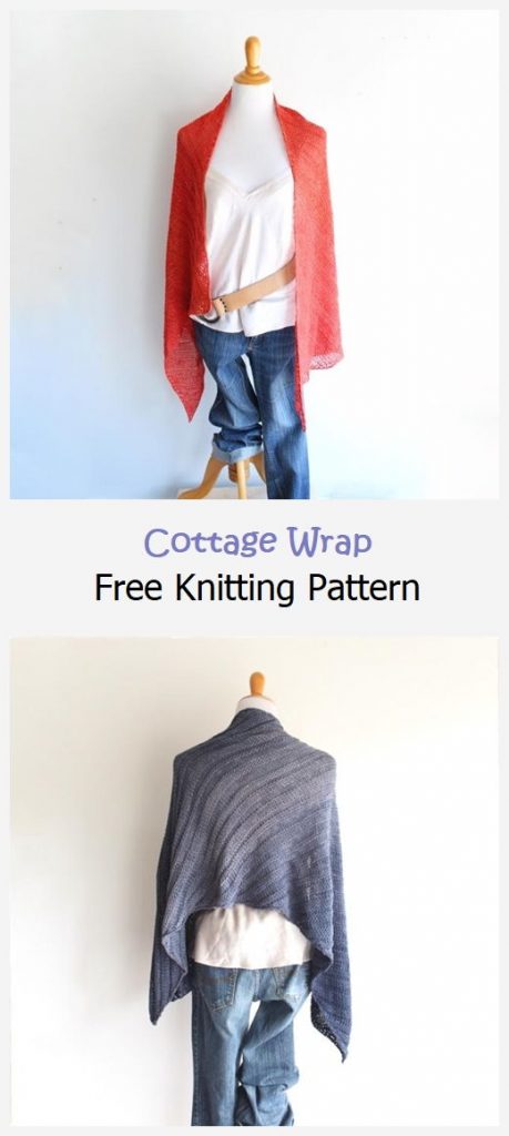 Cottage Wrap Free Knitting Pattern