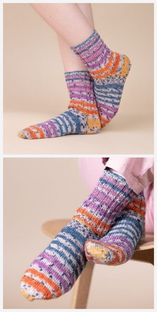 Mississippi Socks Free Knitting Pattern