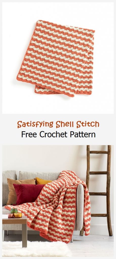 Satisfying Shell Stitch Free Crochet Pattern